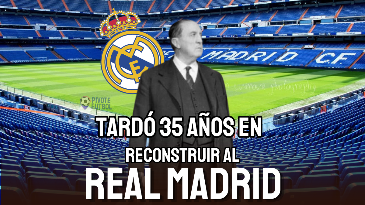 La Historia de Santiago bernabeu el presidente del real madrid