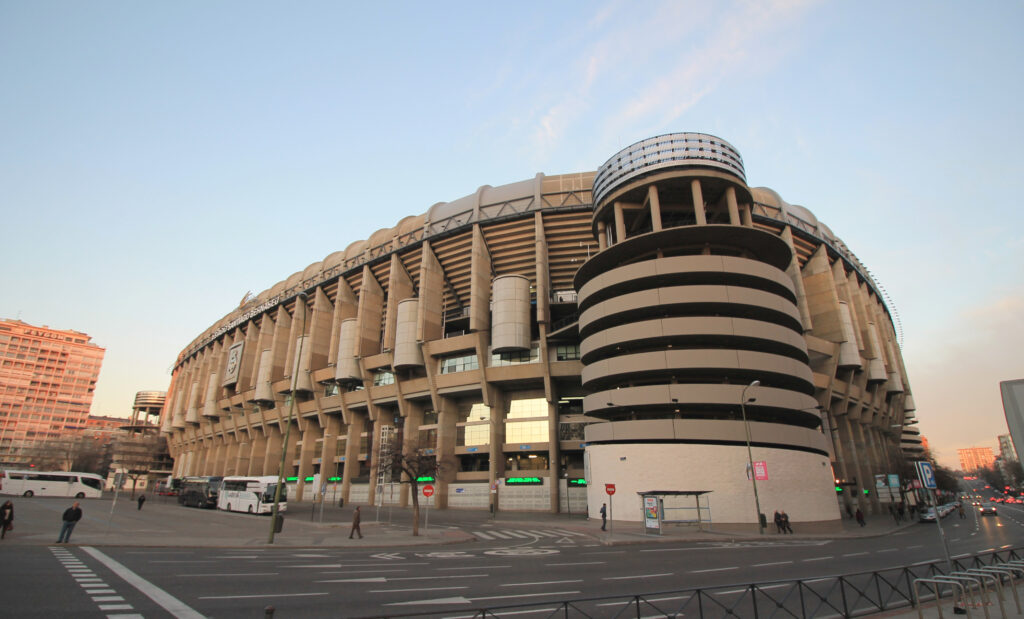 Estadio Santiago bernabeu antes de ser reformado
