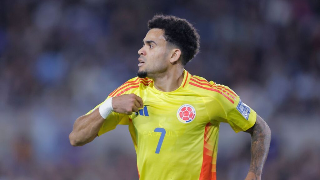 Luis Diaz Jugando con Colombia el Mundial 2026